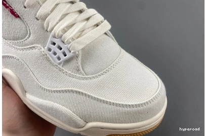 Hyperoad X AIR JORDAN 'WHITE' 4 LEVI'S 1003